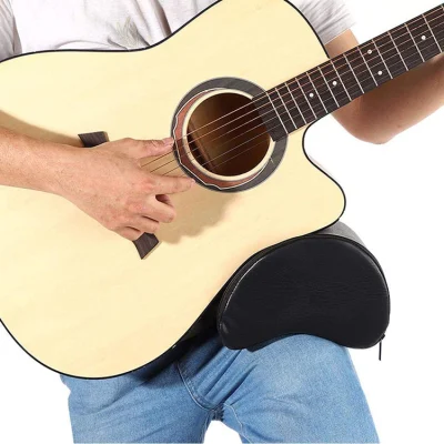Commercio all'ingrosso poggiapiedi per chitarrista chitarra regolabile equilibrio gamba pad cuscino in spugna supporto resto cuscino risuonatore per chitarra classica