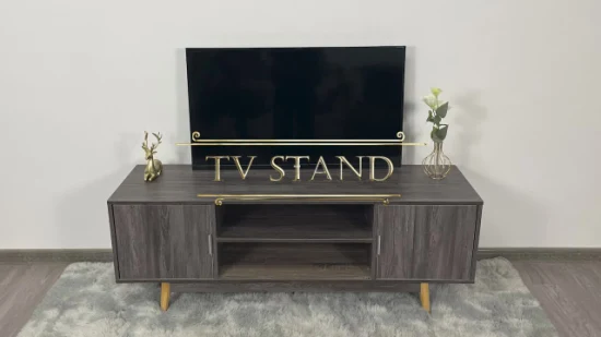 Supporto TV con gamba in legno di alta qualità in vendita calda